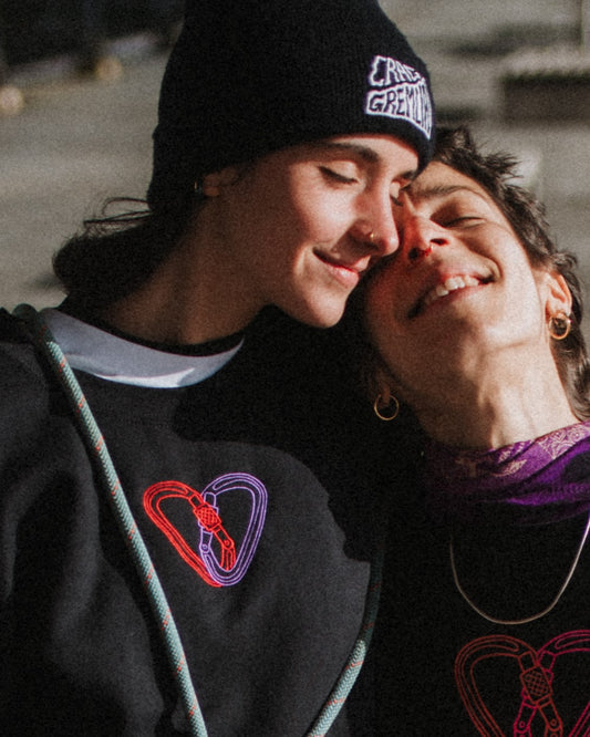 Belayed and Beloved Embroidered Crewneck