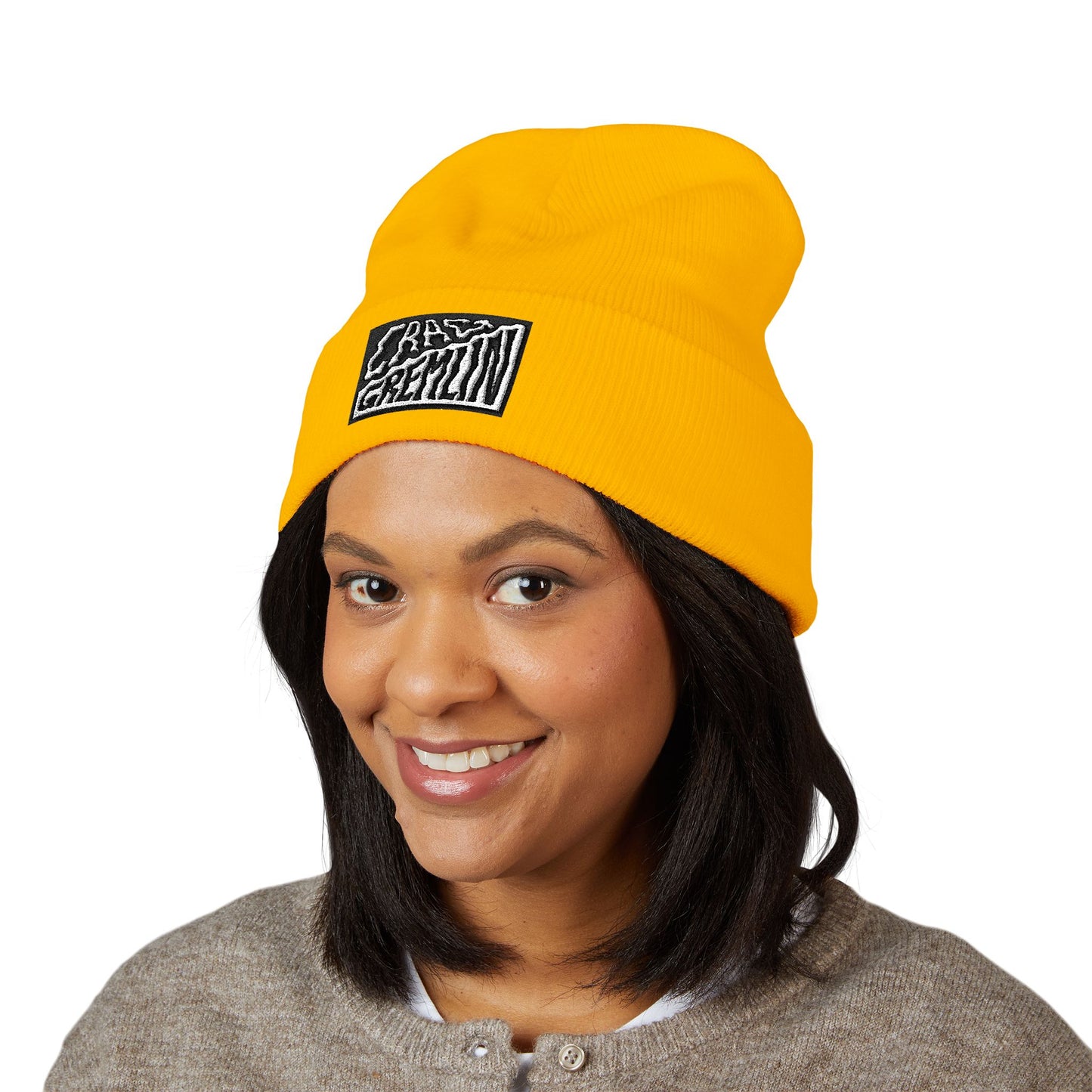 Crag Gremlin Embroidered Beanie