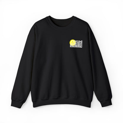 Crag Gremlin Sun Logo Embroidered Crewneck