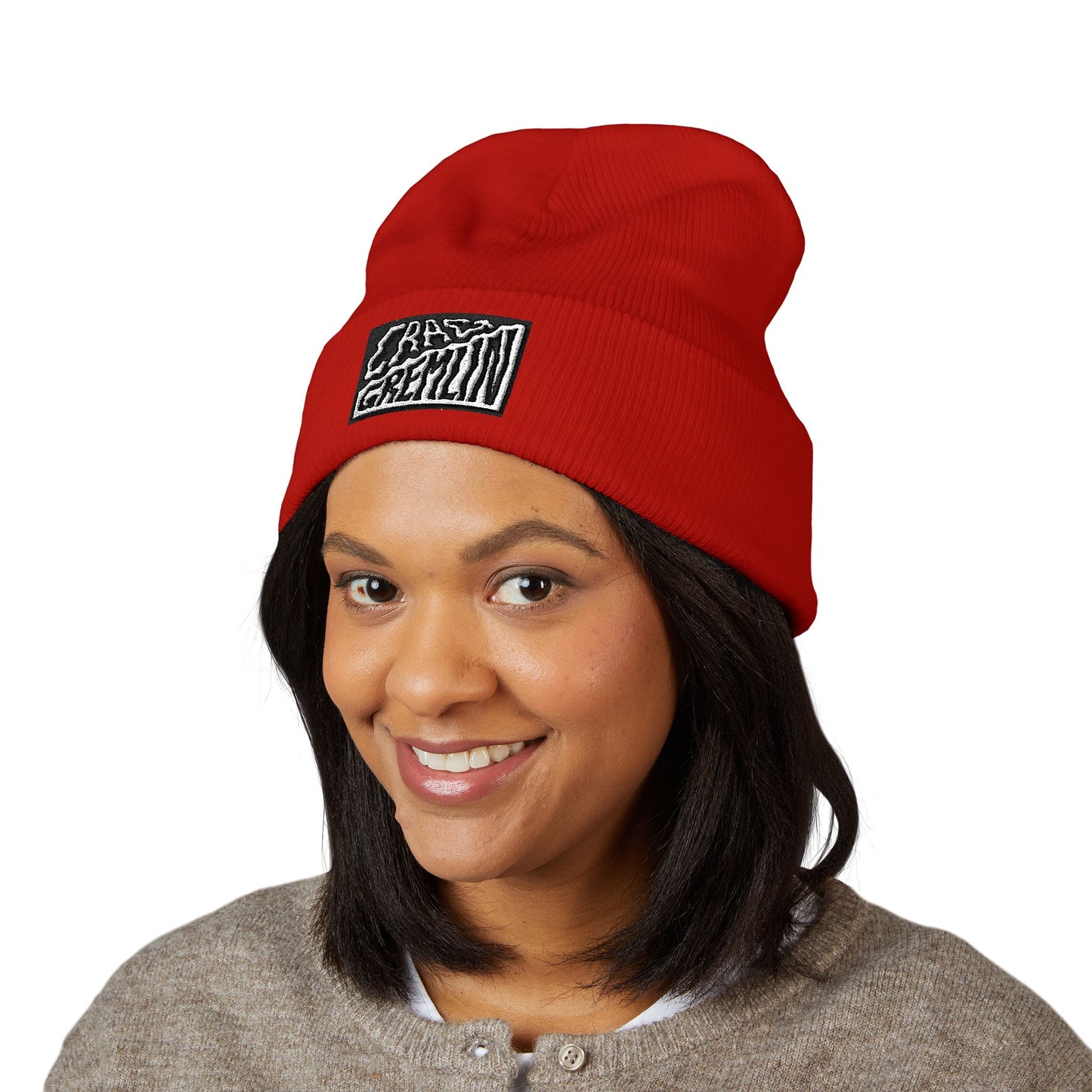 Crag Gremlin Embroidered Beanie