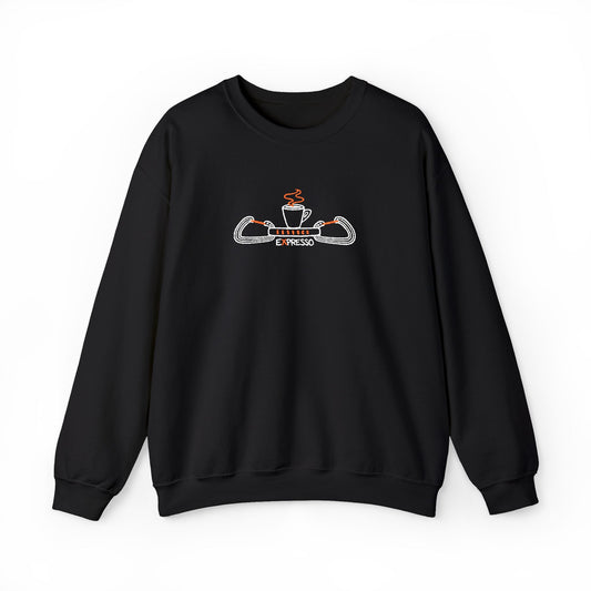 Expresso Embroidered Sweatshirt