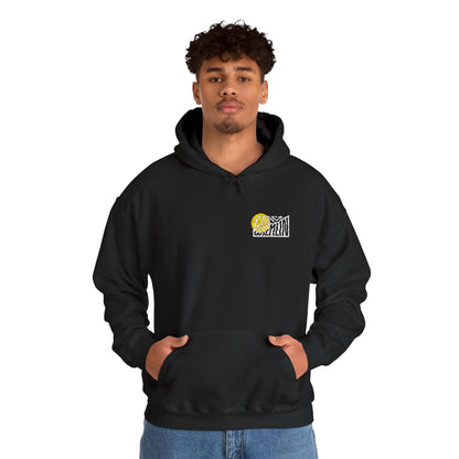 Crag Gremlin Pôr-do-Sol Logo Embroidered Hoodie