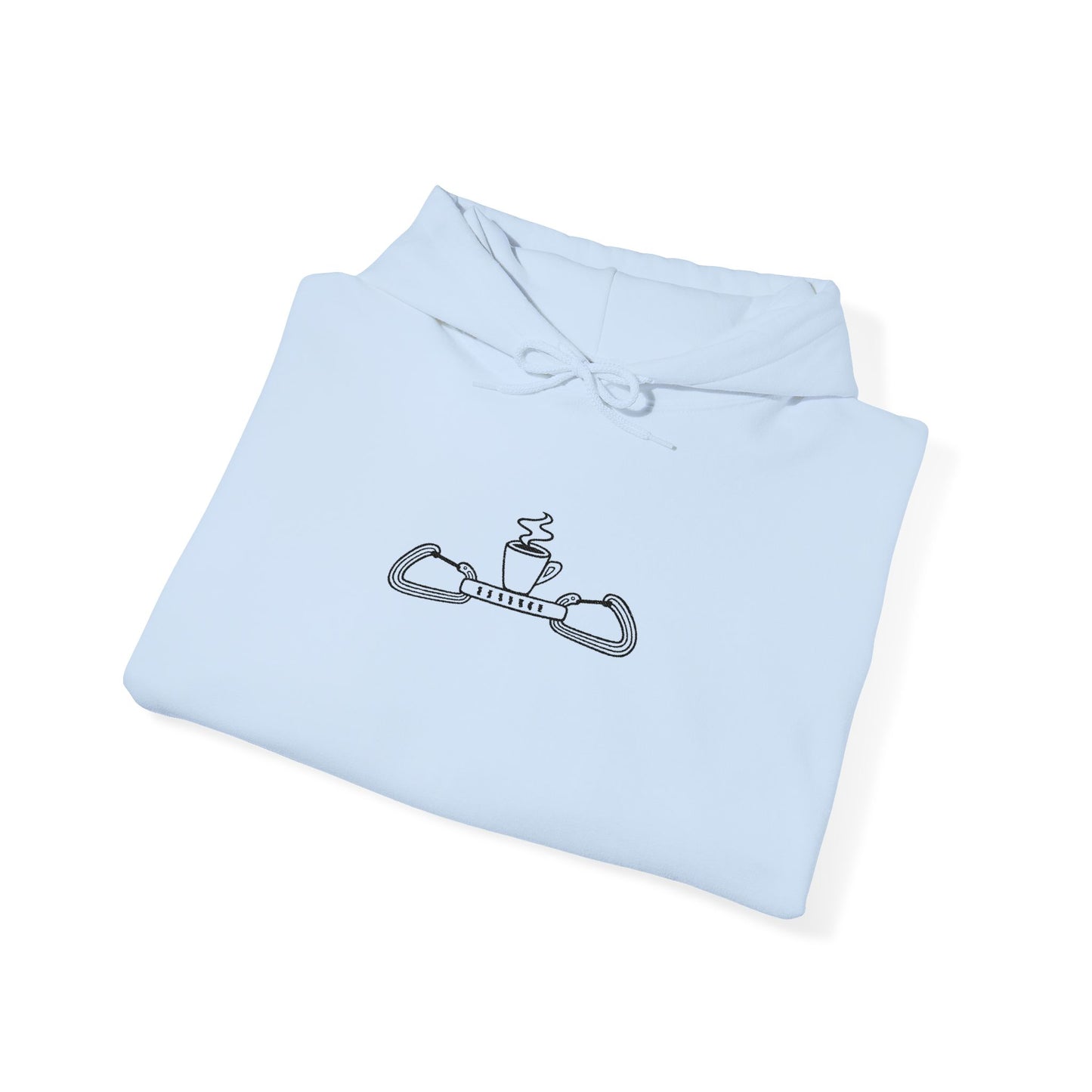 Expresso - All-Black Embroidery Hoodie (No Words)