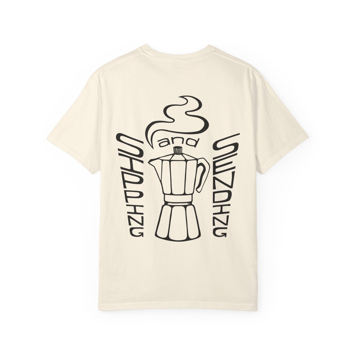 Sipping & Sending Comfort Colors Relaxed-Fit Tee