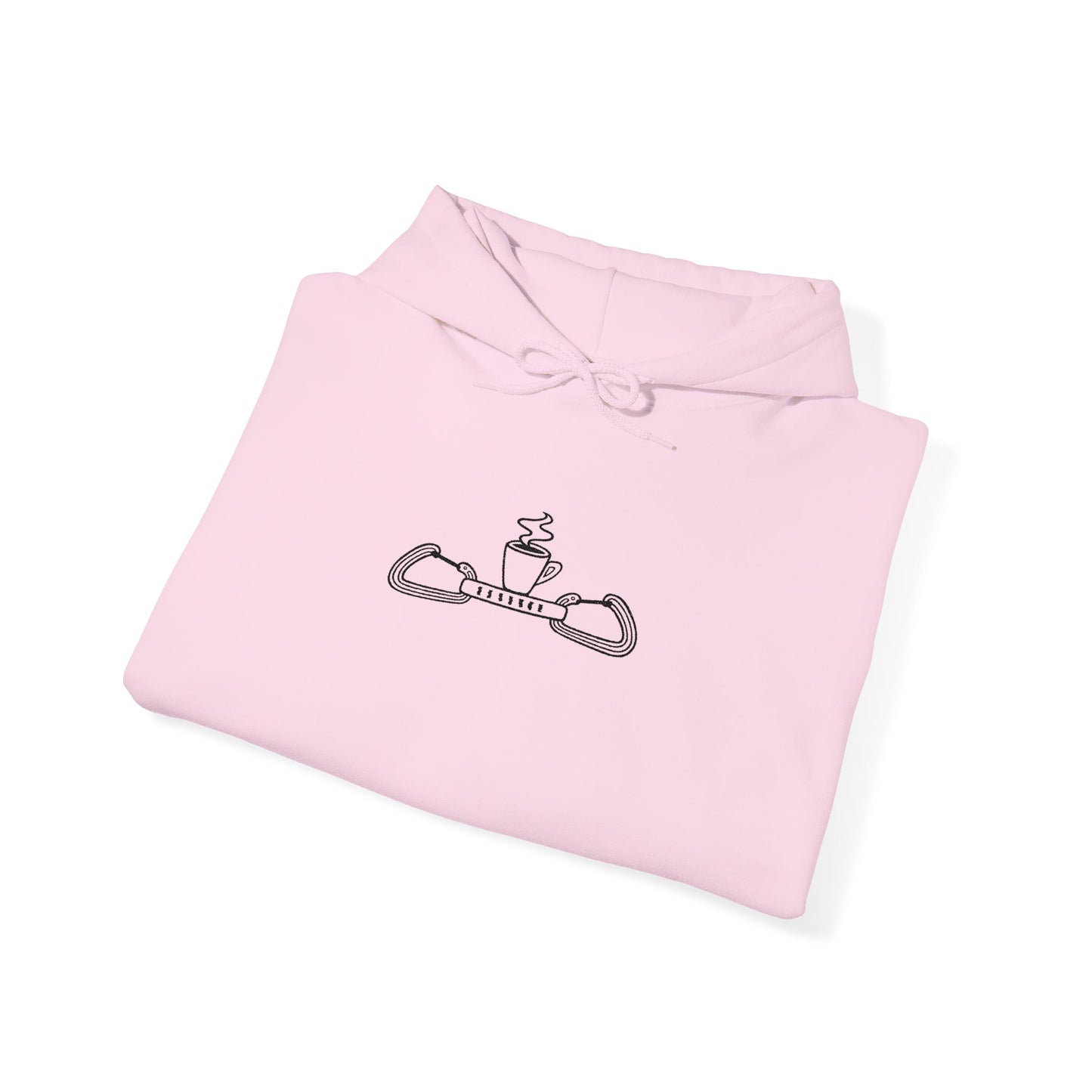 Expresso - All-Black Embroidery Hoodie (No Words)