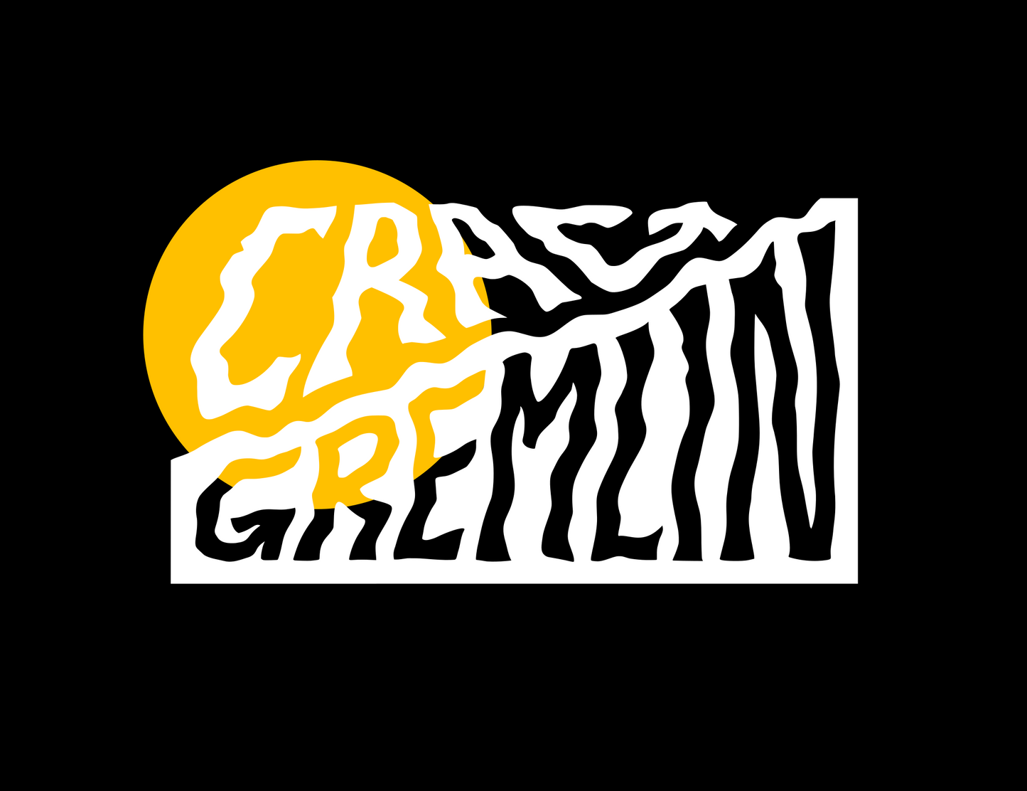 Crag Gremlin Small Chest Embroidery Hoodie