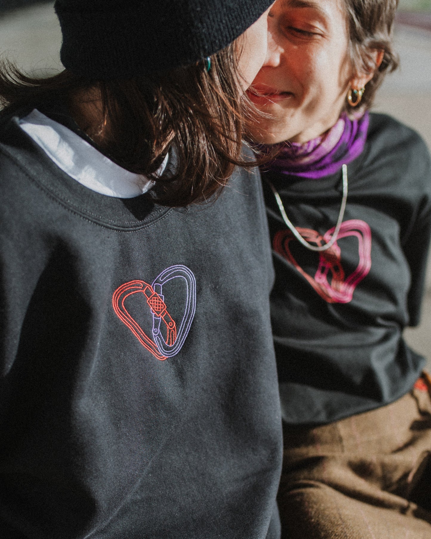 Belayed and Beloved Embroidered Crewneck