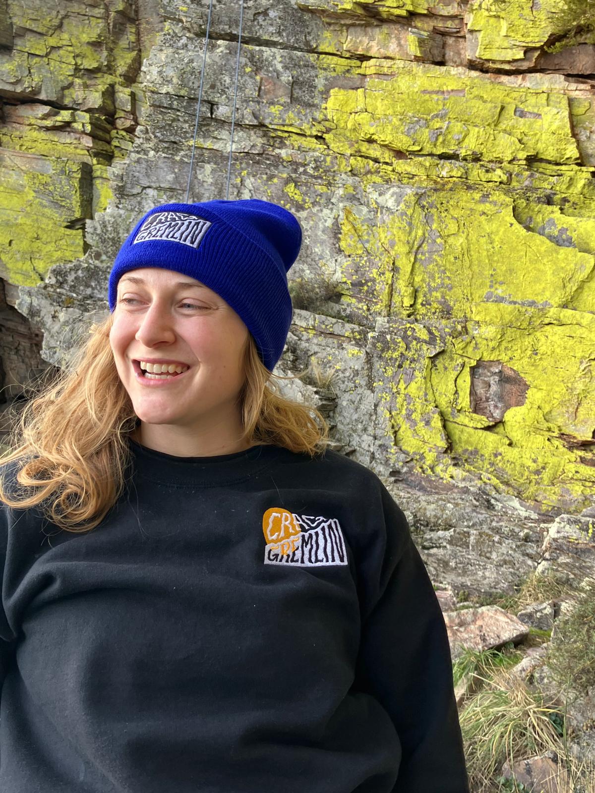 Crag Gremlin - Pôr-do-Sol Embroidered Sweatshirt