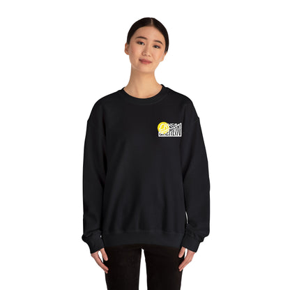 Crag Gremlin Sun Logo Embroidered Crewneck