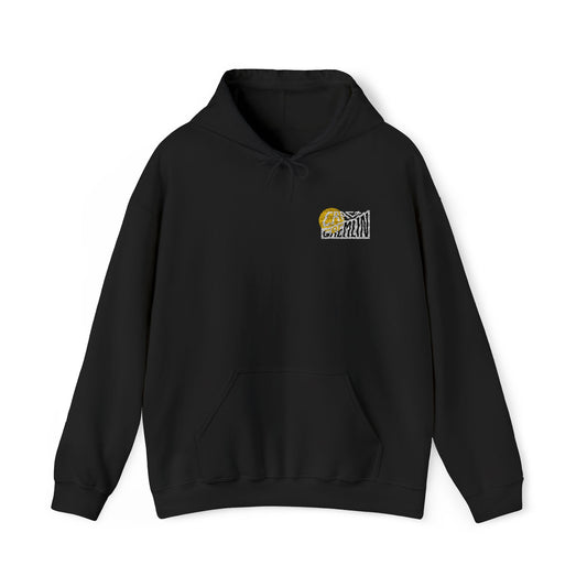 Crag Gremlin Pôr-do-Sol Logo Embroidered Hoodie