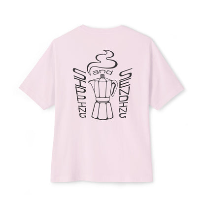 Sipping & Sending Boxy Oversized Tee