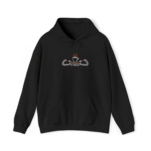 Expresso Embroidered Hoodie