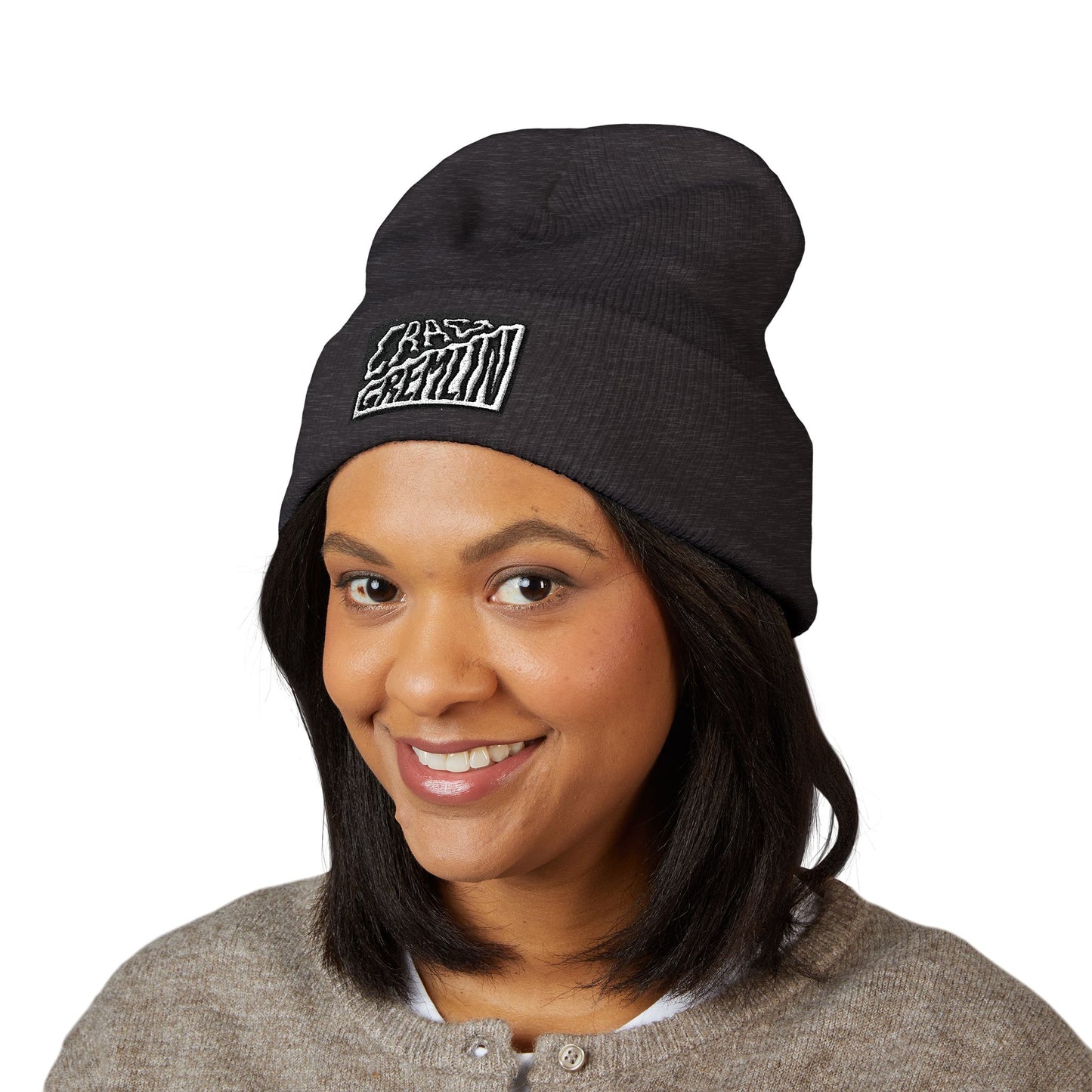 Crag Gremlin Embroidered Beanie