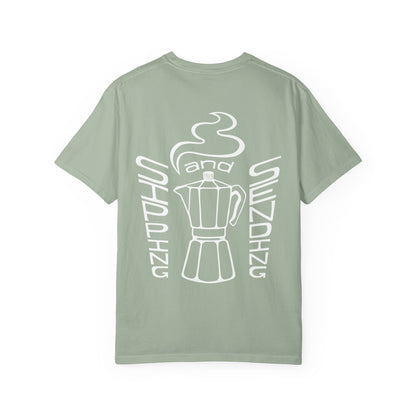 Sipping & Sending Comfort Colors Relaxed-Fit Tee