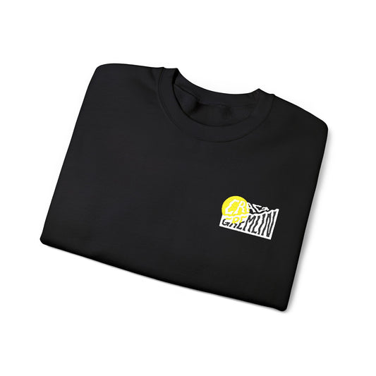 Crag Gremlin - Pôr-do-Sol Embroidered Sweatshirt