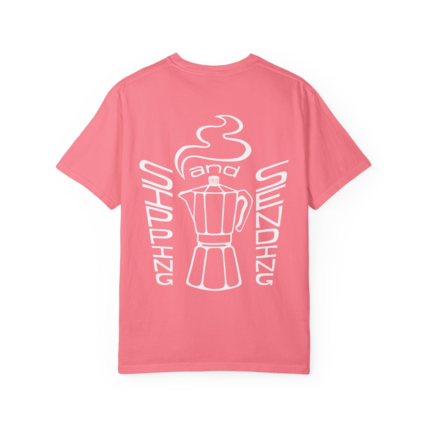 Sipping & Sending Comfort Colors Relaxed-Fit Tee