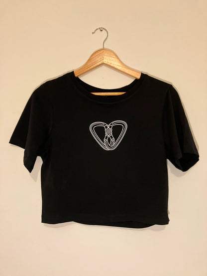 Belayed & Beloved Cotton Crop Top