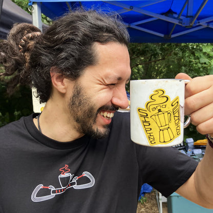 Expresso / Coffee & Quickdraws Cotton T-Shirt