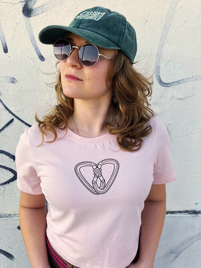 Belayed & Beloved Cotton Crop Top