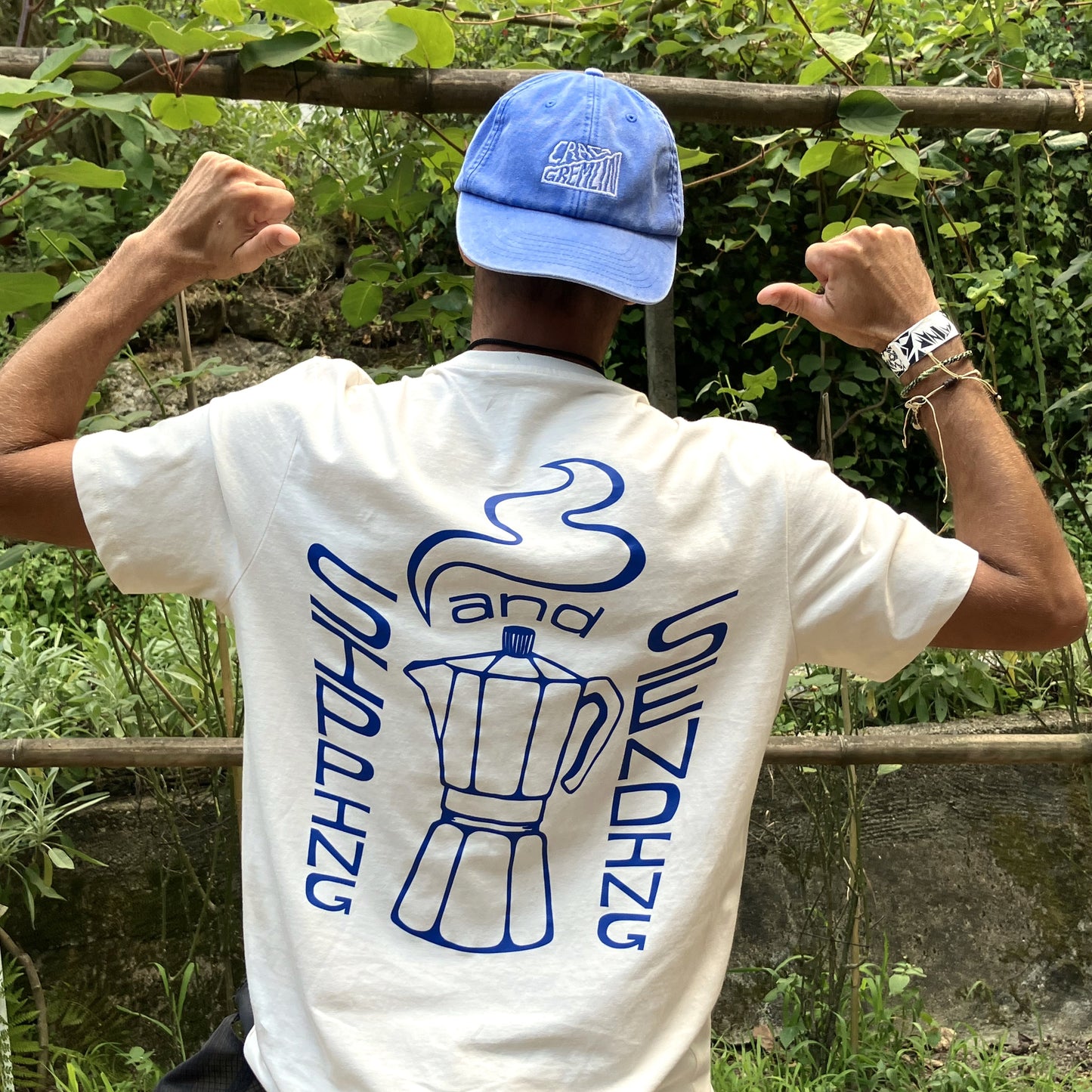 Sipping & Sending Cotton T-Shirt