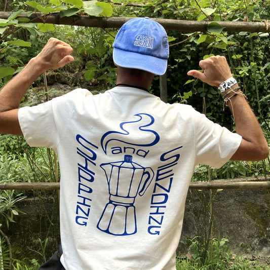 Sipping & Sending Cotton T-Shirt