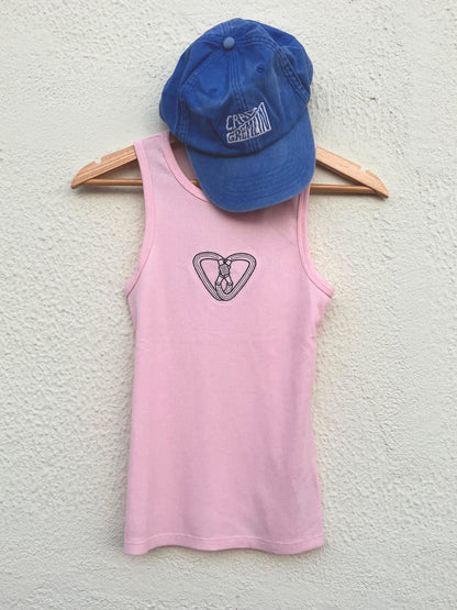 Belayed & Beloved Embroidered Tank Top