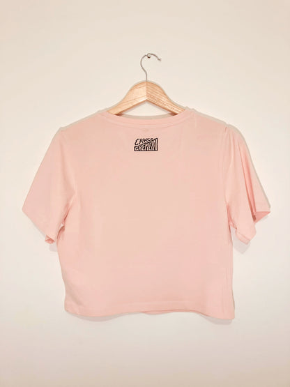 Belayed & Beloved Cotton Crop Top