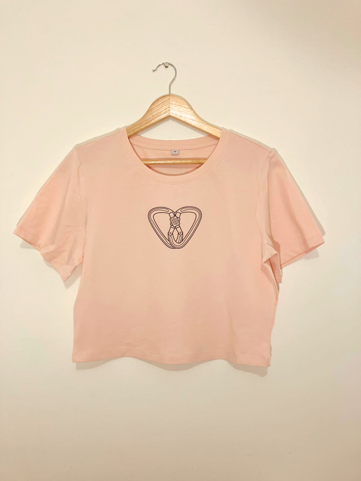 Belayed & Beloved Cotton Crop Top