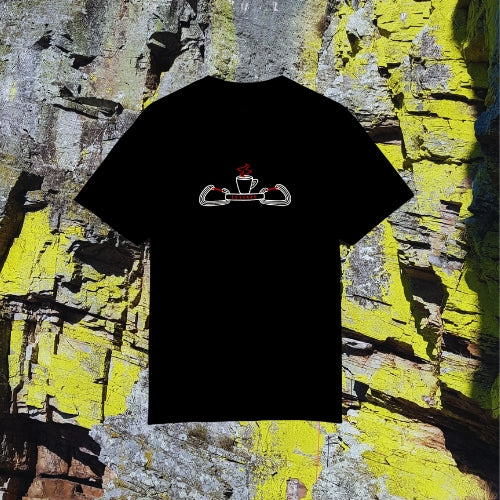 Expresso / Coffee & Quickdraws Cotton T-Shirt
