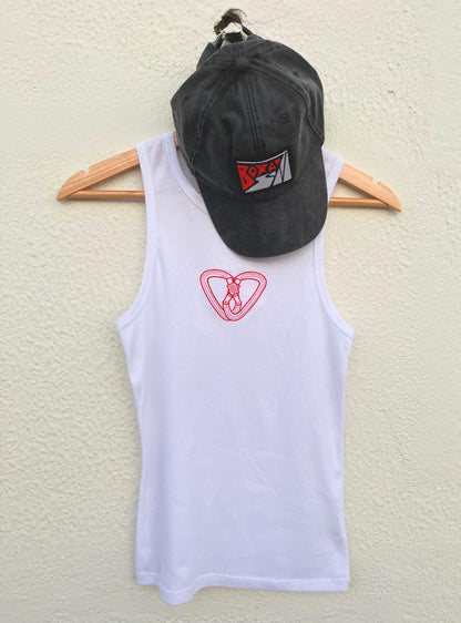 Belayed & Beloved Embroidered Tank Top